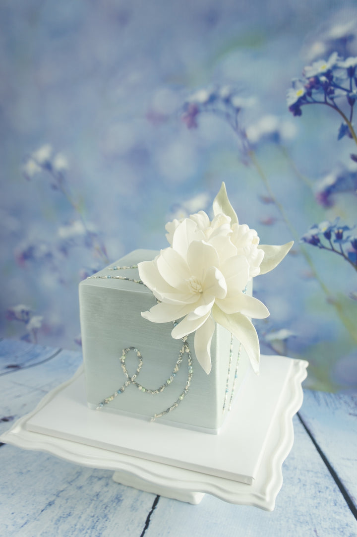 Aquamarine Square Bejewelled