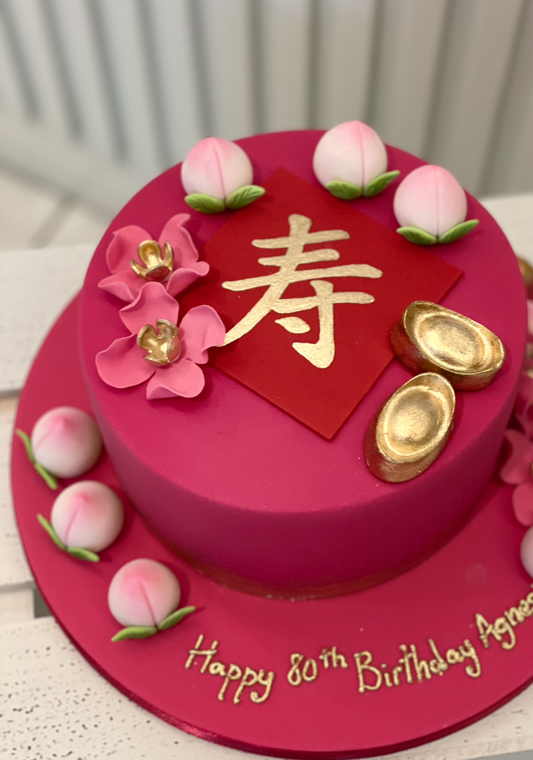 Longevity Peaches and Flowers