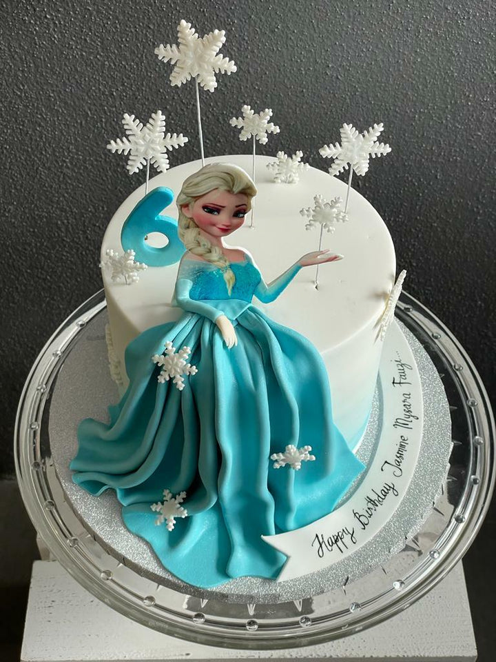 Elsa Dress cake