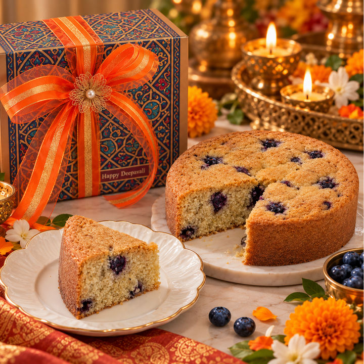 Coconut Blueberry Cake (Deepavali Gift Box)