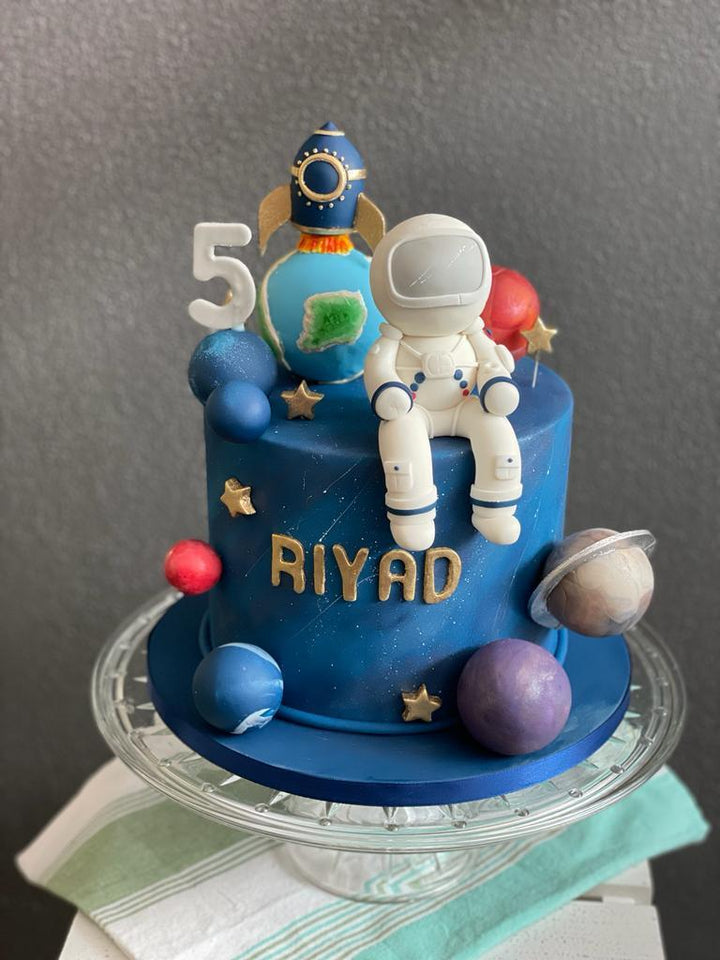 Astronaut & Solar System