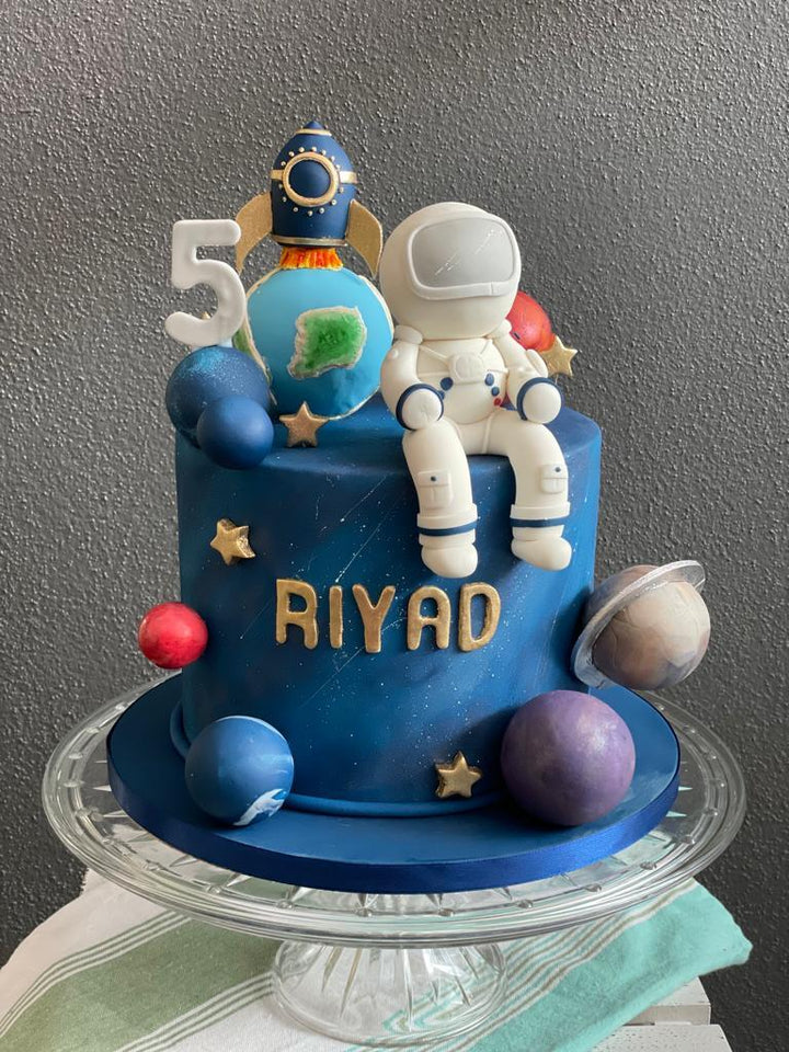 Astronaut & Solar System