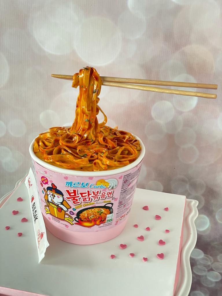 Ssamyang Ramen Cake