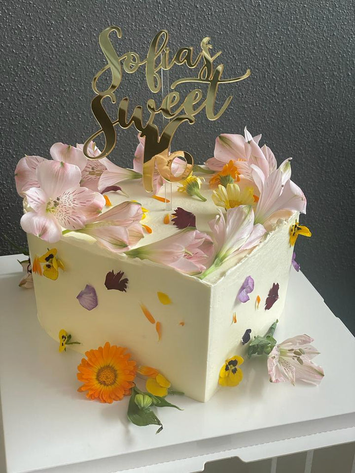 Tuscan Wildflower Heart