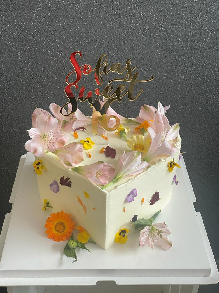 Tuscan Wildflower Heart