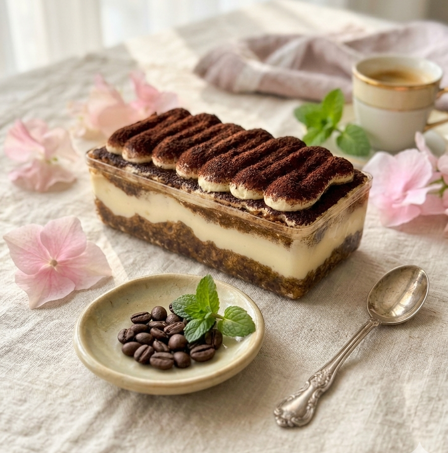 Tiramisu Bento Box