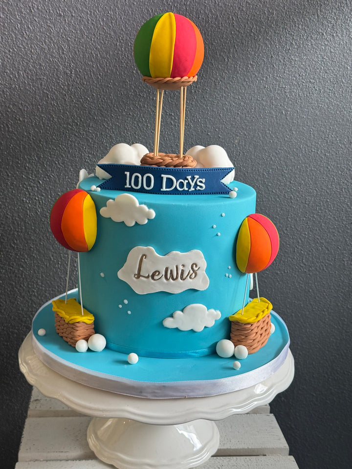 Hot Air Balloon Rainbow