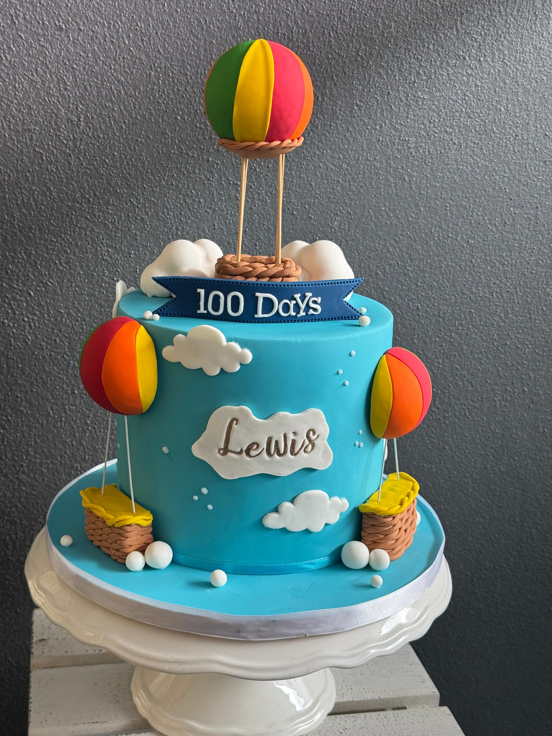 Hot Air Balloon Rainbow