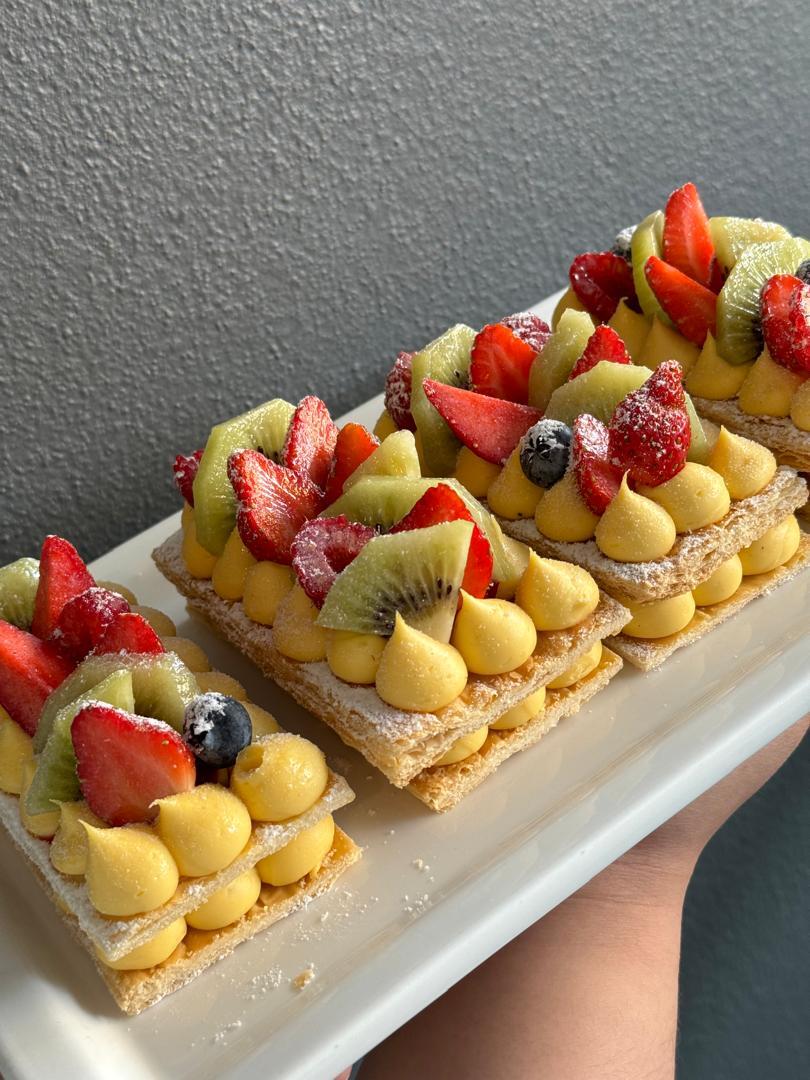 Fresh Fruit Mille Feuille