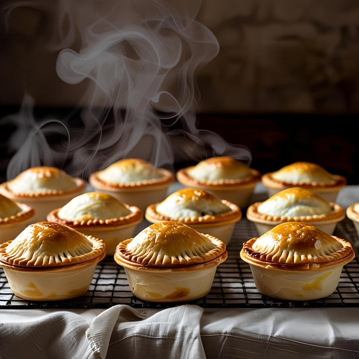12 mini Roast Chicken Pies