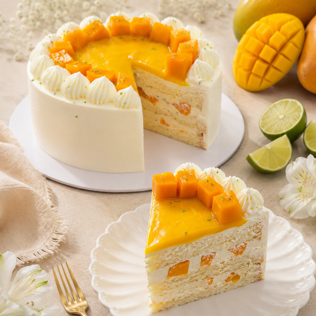 Mango & Lime Shortcake