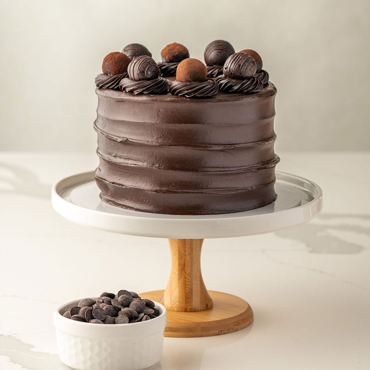 Belgian Chocolate Truffle Cake