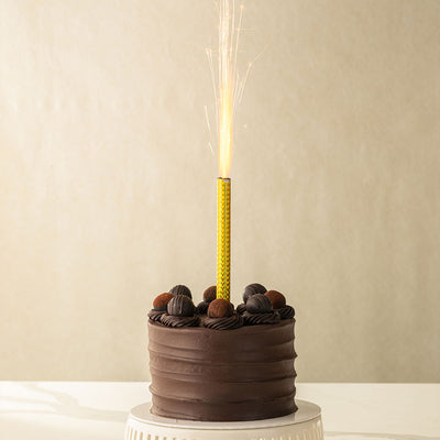 Gold Fireworks Candle (1 pc)