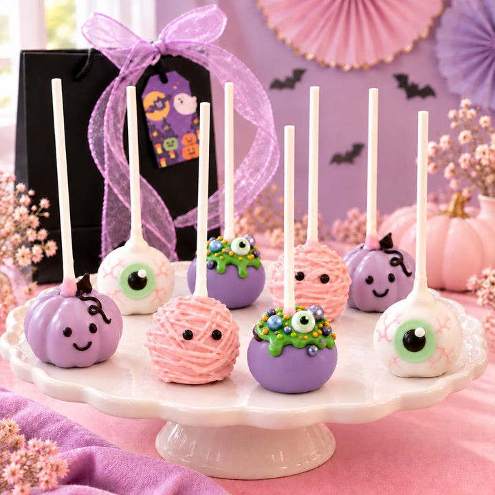 Halloween Cake Pops and Cookies Set