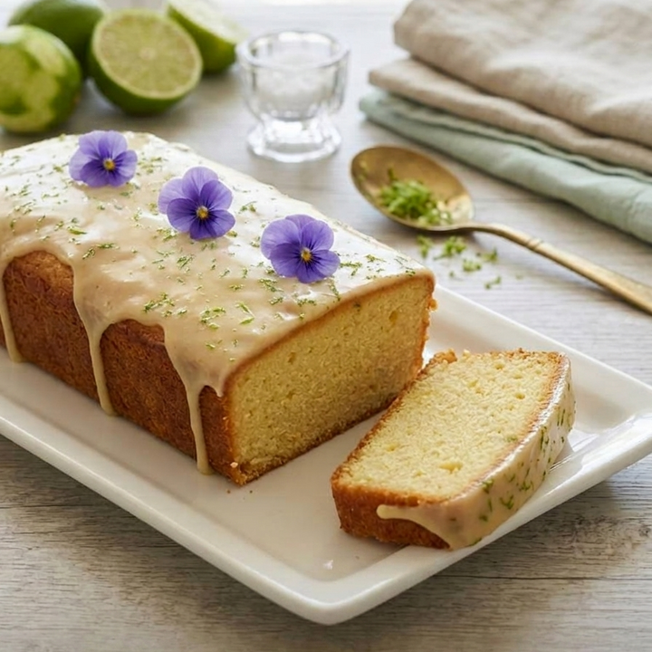 Lemon Lime Drizzle Loaf