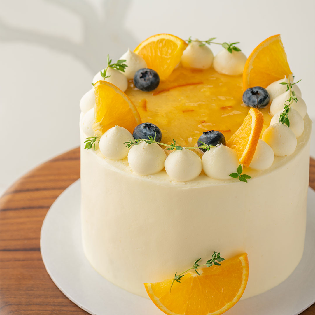 Orange Cake with Cream Cheese Frosting
