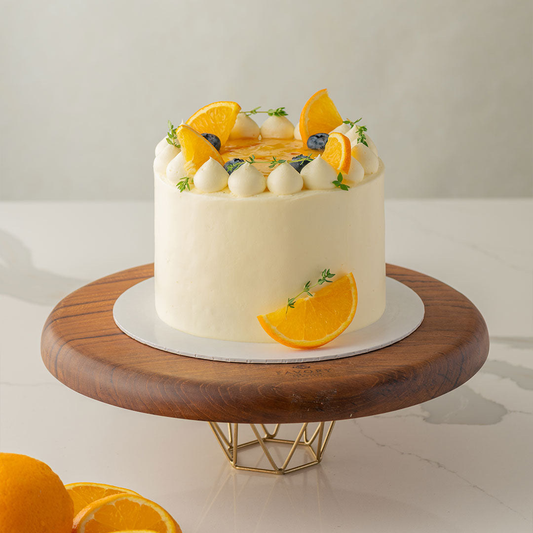 Orange Cake with Cream Cheese Frosting
