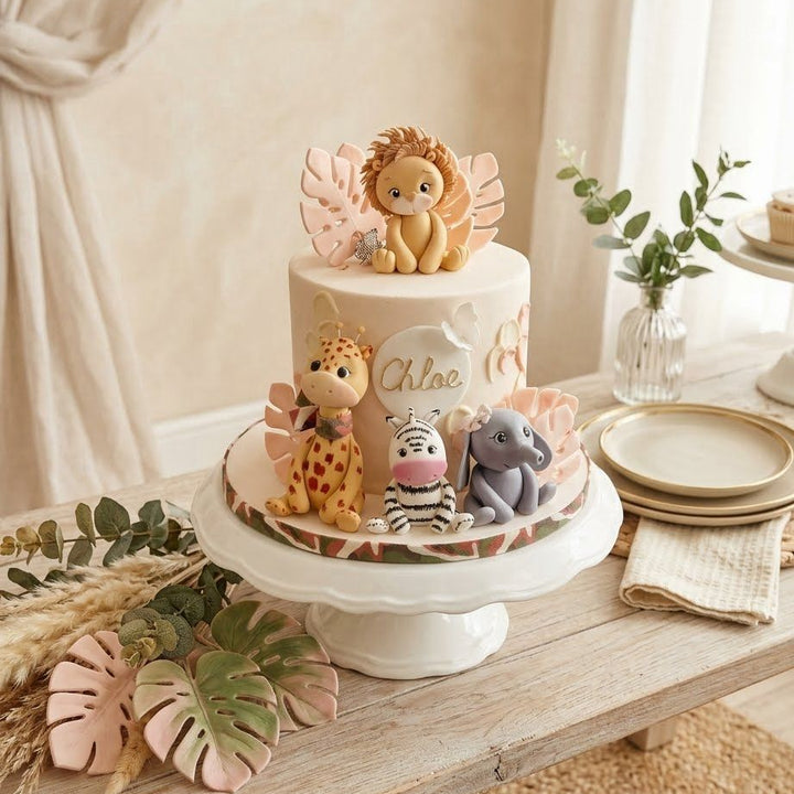 Pastel Jungle Safari
