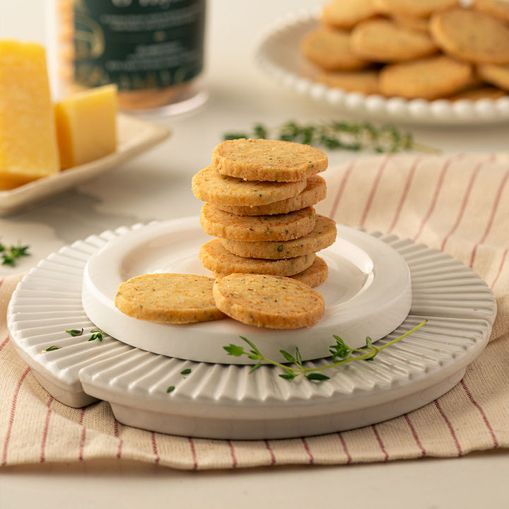 Parmesan & Thyme Cookies