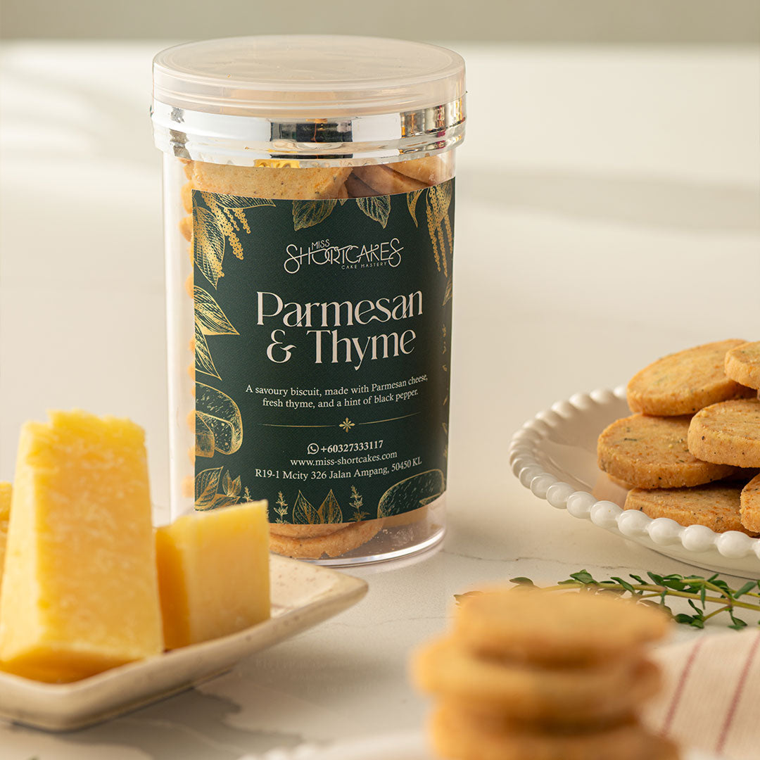Parmesan & Thyme Cookies