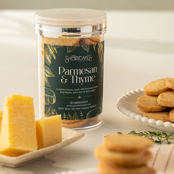 Parmesan & Thyme Cookies