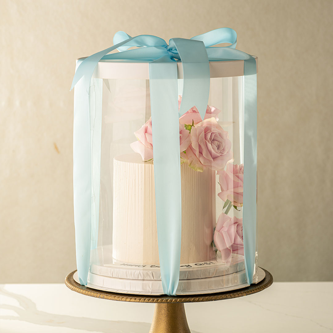 Transparent Box & Organza Ribbon