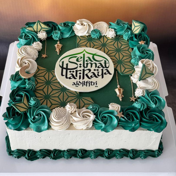 9" square Raya Cake 2026