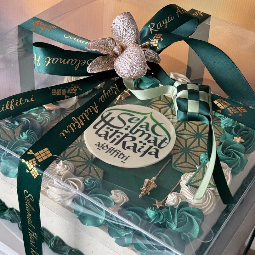 9" square Raya Cake 2026