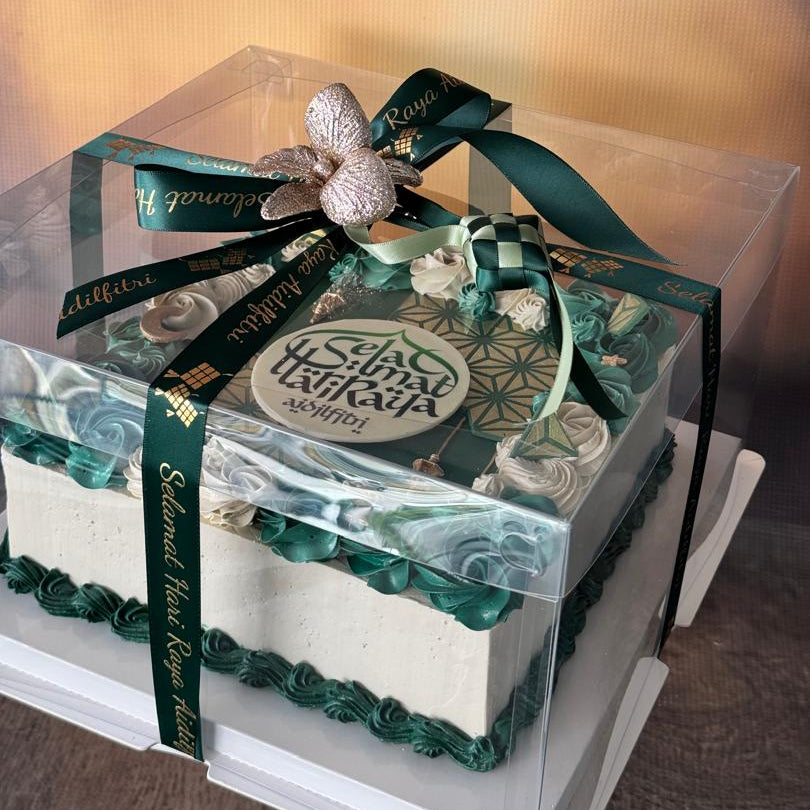 9" square Raya Cake 2026
