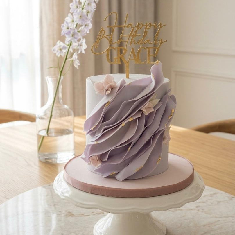 Lilac Ruffles
