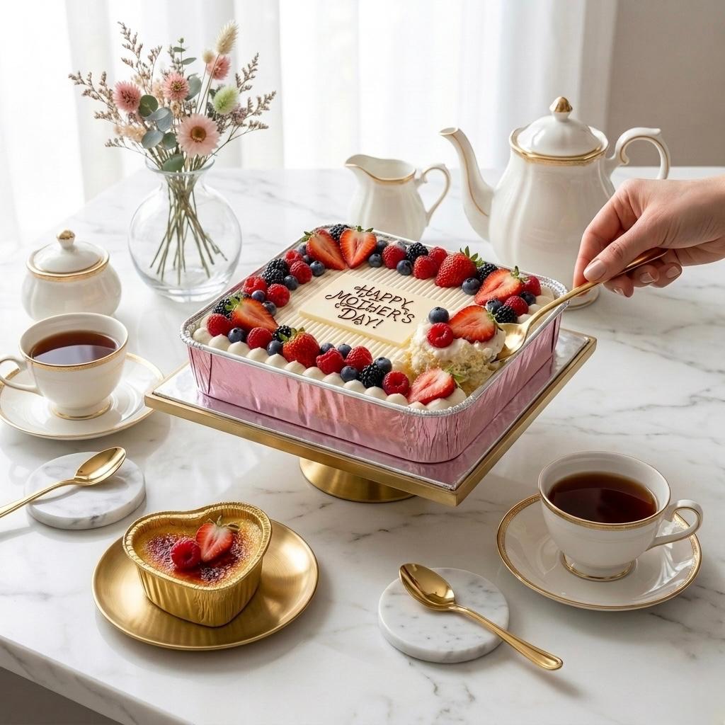 Mother's Day Tres Leches and Creme Brulee Set